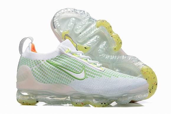 Nike Air Vapormax 2021 FK White Green Mens Womens Shoes-29 - Click Image to Close